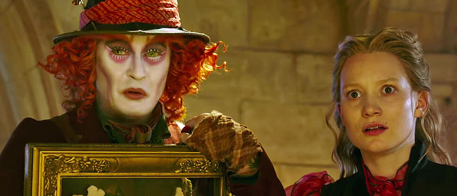 ALICE THROUGH THE LOOKING GLASS - Review